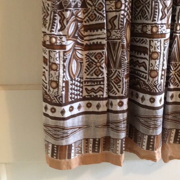 Printed Empire Waist Dress - Picture 3 of 5